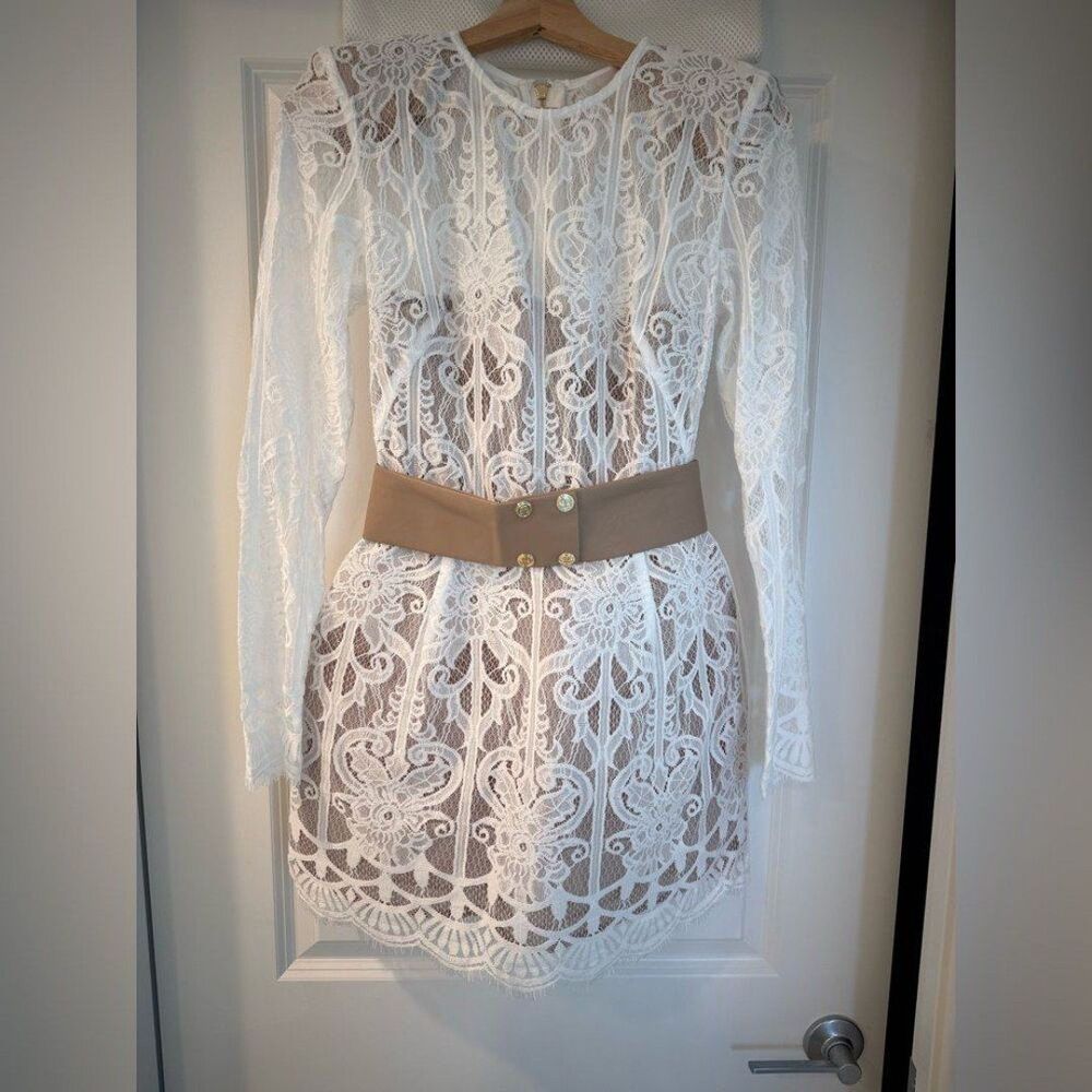 Bronx and Banco CASEY LACE MINI DRESS - Picture 4 of 12